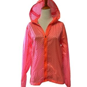 Peach colored Nike running jacket, thin and soft